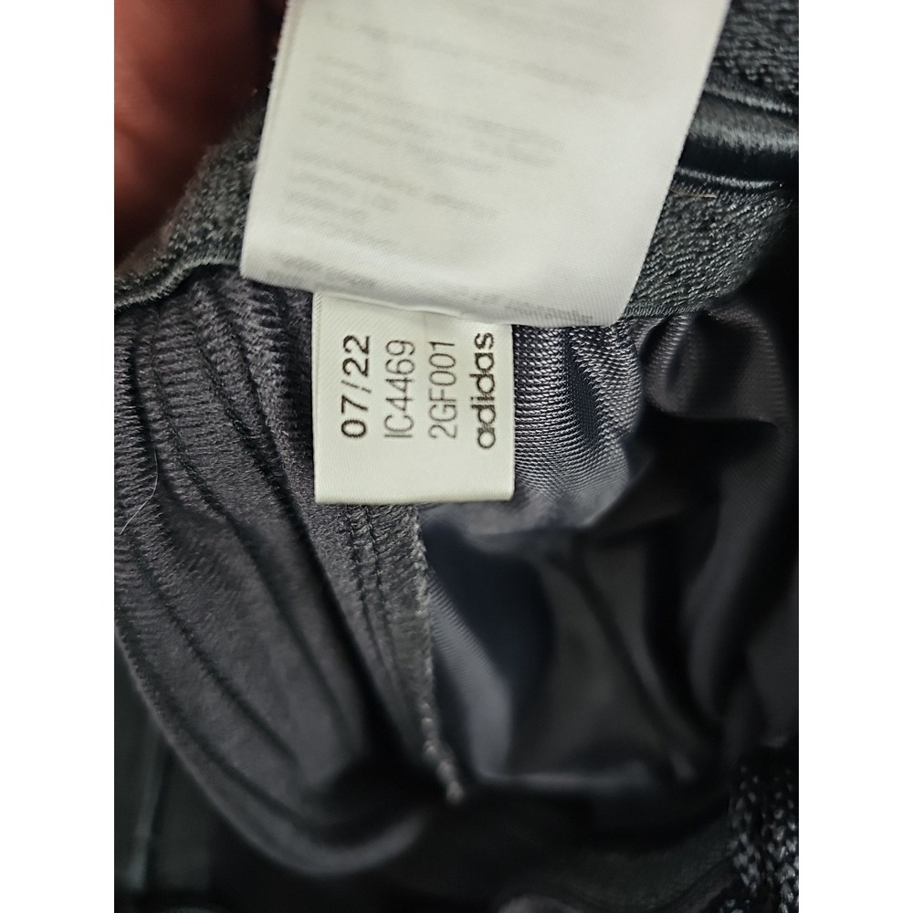 Adidas Track Pants Men's Large Primegreen Essentials Warm-Up Zip Hem 3-Stripes - Picture 6 of 9